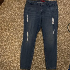 Dark wash jeans